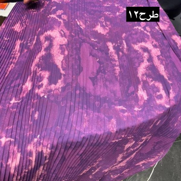 حریر ژورژت پلیسه طرحدار
