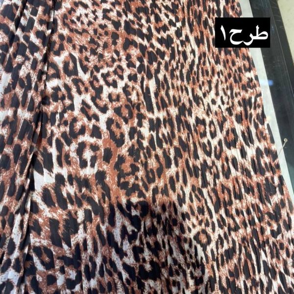 حریر ژورژت پلیسه طرحدار