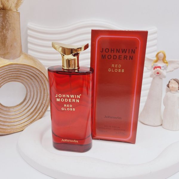 ادکلن 100 میل شرکتی ماندگاری 8 ساعته مدل JOHNWIN MODERN RED GLOSS