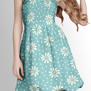 قیمت ارزان پارچه لباسی طرحدار پارچه الف مدل کرپ بوگاتی طرح شاخ و برگ سایا کد 4011390