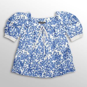 قیمت پارچه لباسی طرحدار پارچه الف مدل کرپ بوگاتی طرح شاخ و برگ سایا کد 4011392