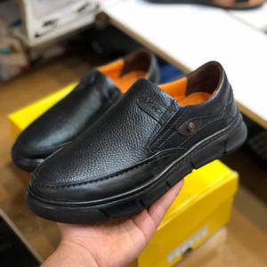 فروش اینترنتی کفش چرم مردانه مدل میشل بی بند برند نیما