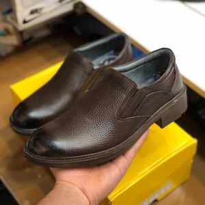 خرید انلاین کفش چرم مردانه مجلسی ایپک رنگ سوخته