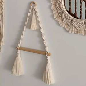 خرید اینترنتی هولدر دستمال و حوله مکرومه بافی طرح پریا
