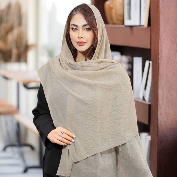شال حریر پلیسه کد 1053