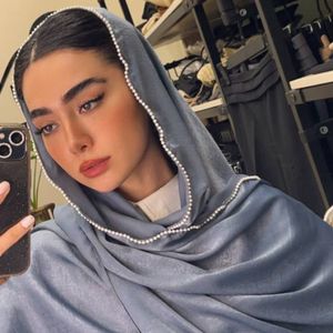 قیمت شال کوپرا دور مروارید کد 1054