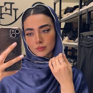 خرید آنلاین شال کوپرا دور مروارید کد 1054