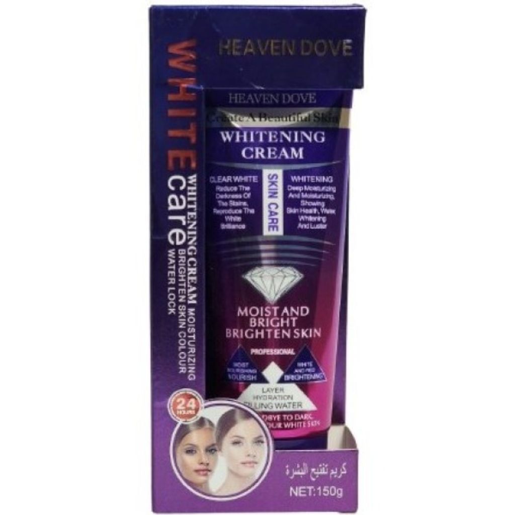 خرید آنلاین کرم سفید کننده و ضد لک صورت هیون داو وزن 150 HEAVEN DOVE