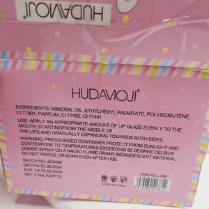 فروش اینترنتی لیپ گلاس شاین دار جذاب برند HUDAMOJI