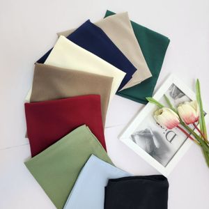 قیمت ارزان مینی اسکارف کرپ ژرژت ساده رنگبندی