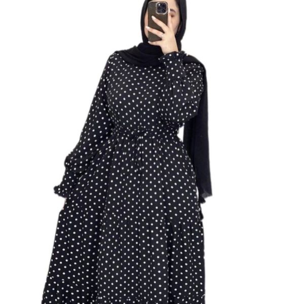 پیراهن زنانه بلند طرح توپی