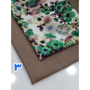 فروش اینترنتی پارچه شانتون صوفیا طرحدار