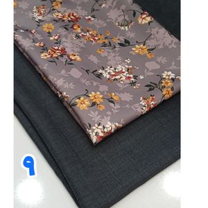 فروش اینترنتی پارچه شانتون صوفیا طرحدار