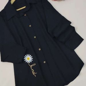 خرید اینترنتی شومیز گلدوزی بابونه(ویژه محرم)