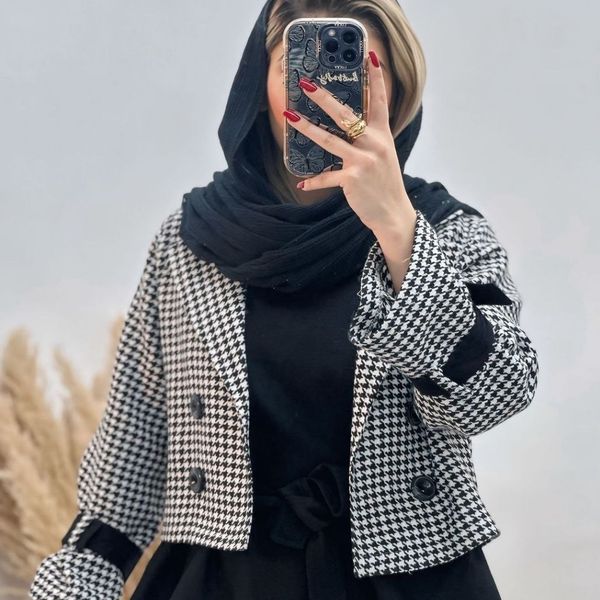 ست کت سارافون زنانه طرح نهال