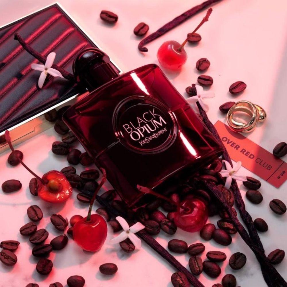 قیمت ارزان تستر اروپایی YVES SAINT LAURENT - Black Opium Over Red ایو سن لورن بلک اوپ
