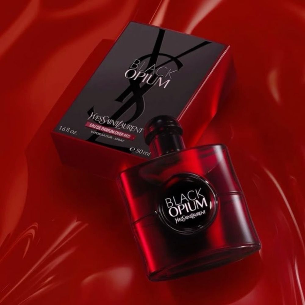 خرید آنلاین تستر اروپایی YVES SAINT LAURENT - Black Opium Over Red ایو سن لورن بلک اوپ