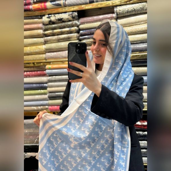 شال تابستانه هرمس نخ پنبه