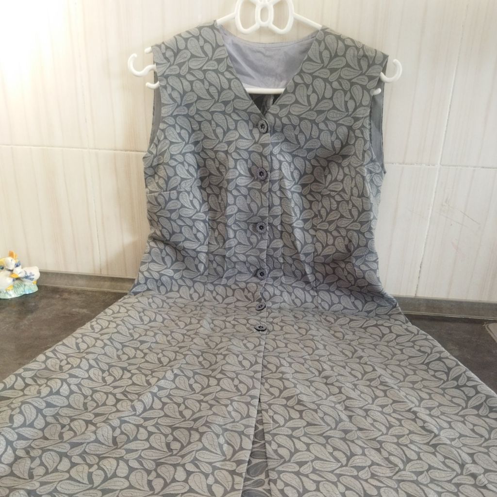 فروش اینترنتی سارافون جلو دکمه زنانه sr76
