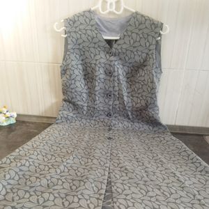 فروش اینترنتی سارافون جلو دکمه زنانه sr76