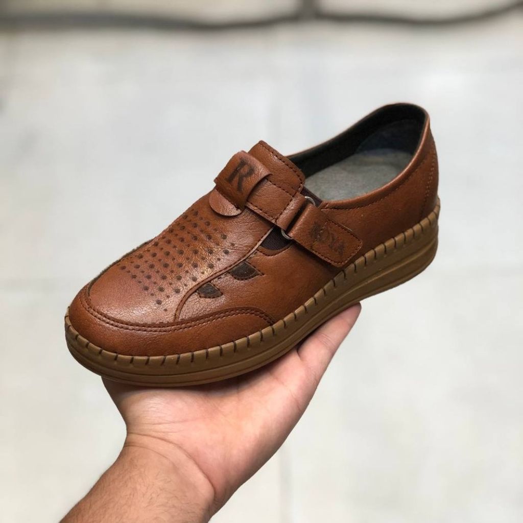 قیمت کفش طبی زنانه مدل باران رنگ عسلی