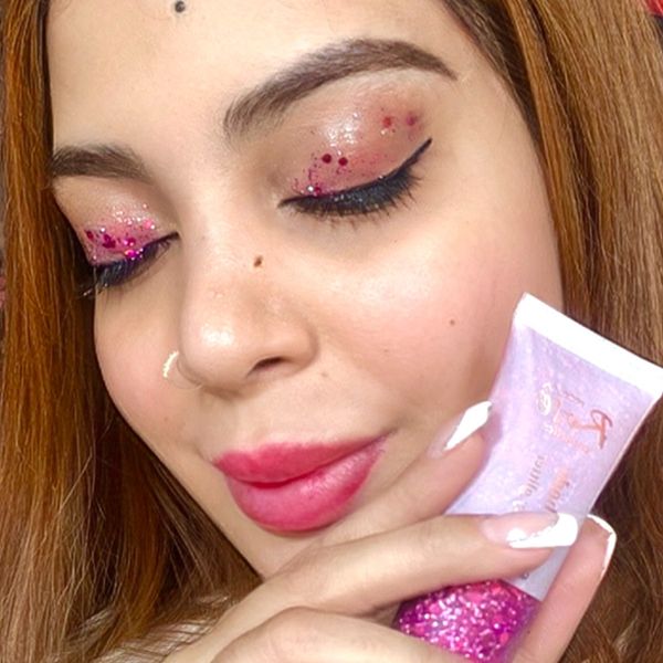 گلیتر تیوپی ترند مناسب چشم مو و بدن برند LADY FLOR