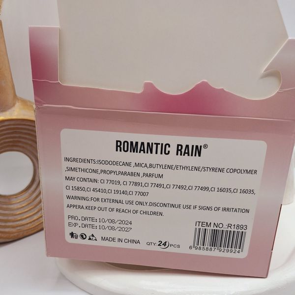 لیپ گلاس خیس طرح خرس کیوت برند ROMANTIC RAIN