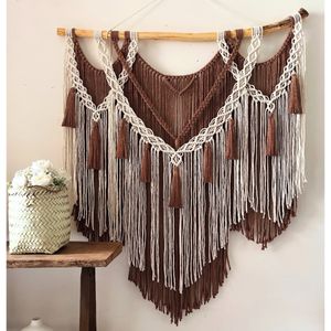 فروش اینترنتی دیوارکوب اویز مکرومه دکوراتیو مدل پریچهر