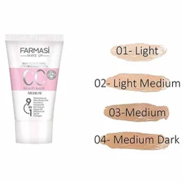 سی سی کرم فارماسی لایت تو مدیوم 50 میل Light to Medium 02