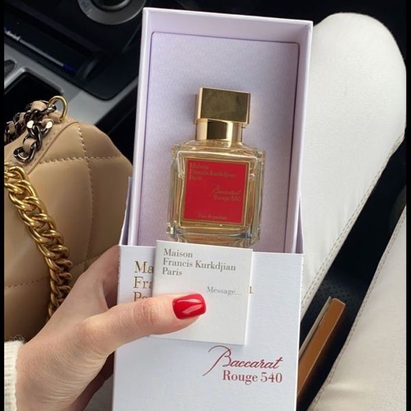تستر اروپایی ادکلن باکارات رژ سفید (مردانه زنانه) |Baccarat Rouge 540