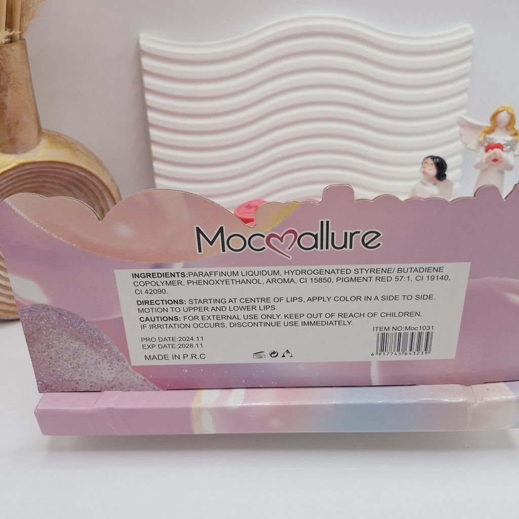خرید انلاین تینت لب ژله ای قلبی اکلیلی برند Moccallure