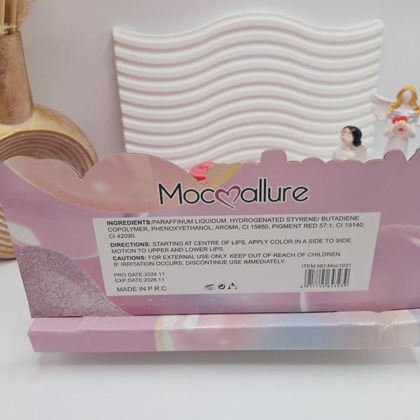 تینت لب ژله ای قلبی اکلیلی برند Moccallure