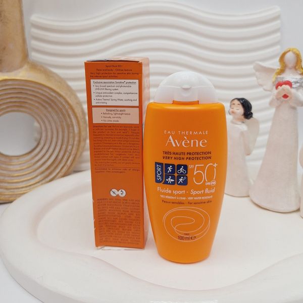 ضد آفتاب بی رنگ اسپورت SPF50 برند Avène