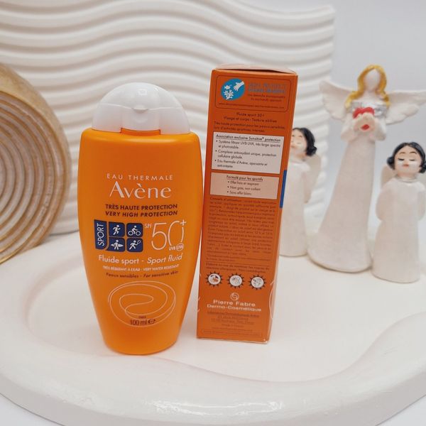 ضد آفتاب بی رنگ اسپورت SPF50 برند Avène