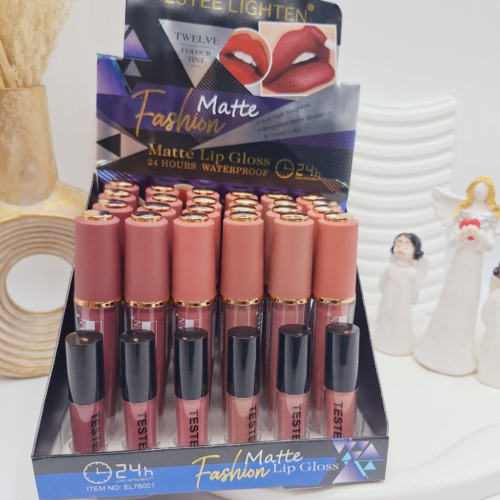 قیمت ارزان پک رژ مایع 6 تایی برند ESTEE LIGHTEN