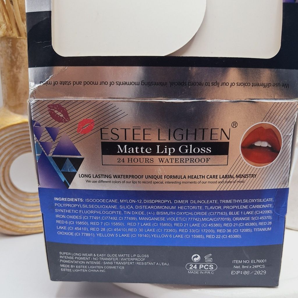 قیمت پک رژ مایع 6 تایی برند ESTEE LIGHTEN