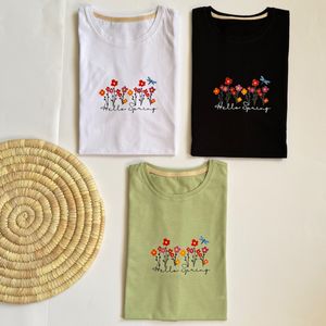 خرید اینترنتی تیشرت گلدار