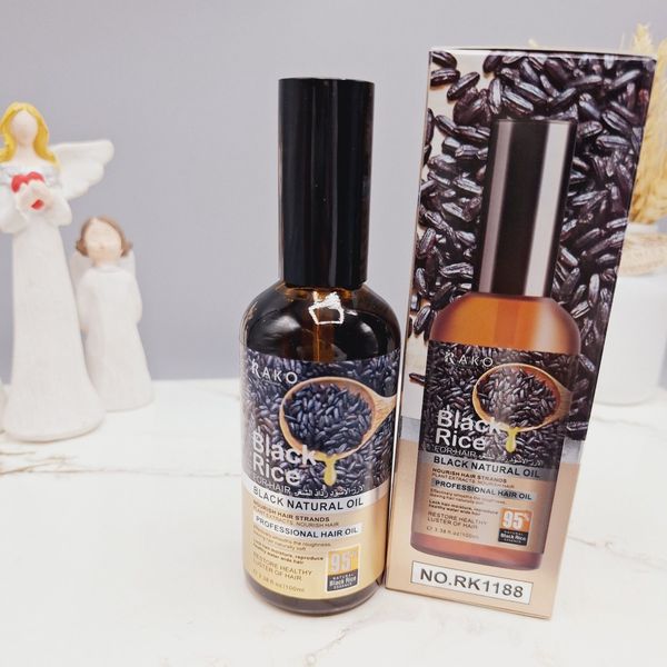 روغن مو تقویتی برنج سیاه برند راکو