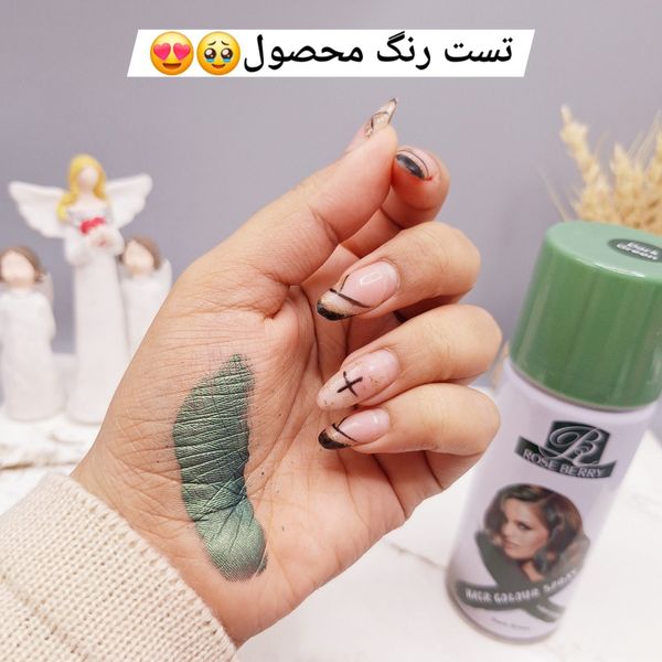 اسپری رنگ مو  برند ROSE BERRY