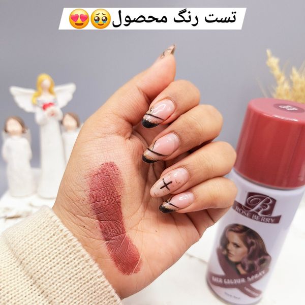 اسپری رنگ مو  برند ROSE BERRY