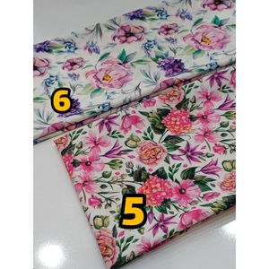 قیمت پارچه کرپ فلور درجه یک 7