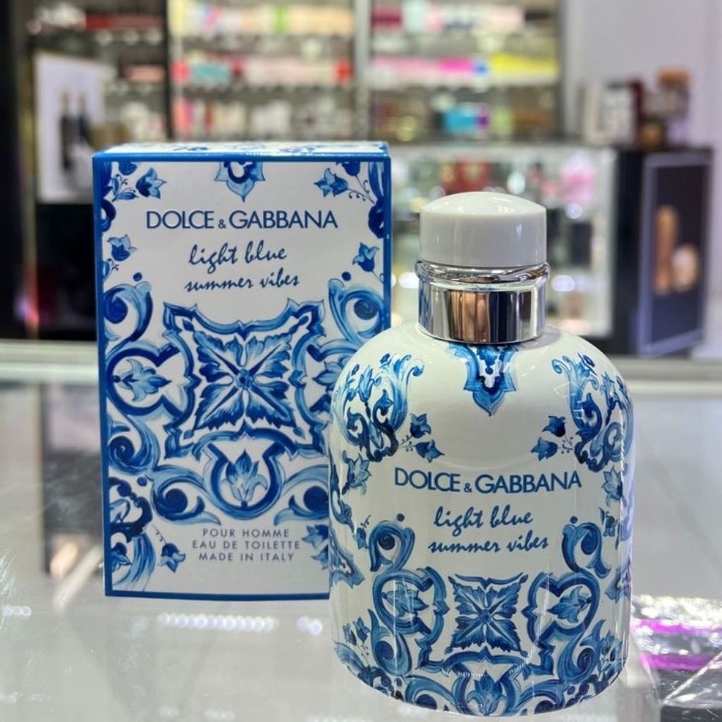 قیمت تستر اروپایی عطر ادکلن دولچه گابانا لایت بلو پور هوم سامر وایبس | Dolce &
