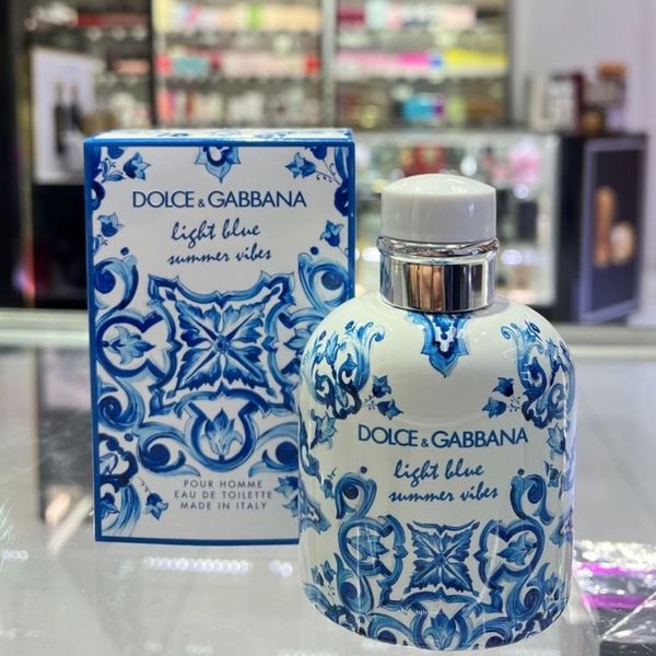 تستر اروپایی عطر ادکلن دولچه گابانا لایت بلو پور هوم سامر وایبس | Dolce &
