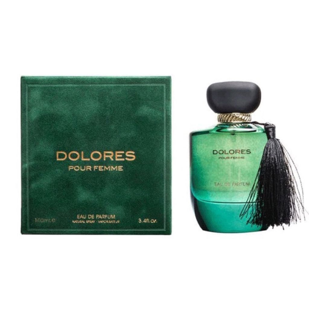 قیمت ارزان عطر ادکلن دولورس پور فمی زنانه فراگرنس ورد Fragrance world Dolores pour fe