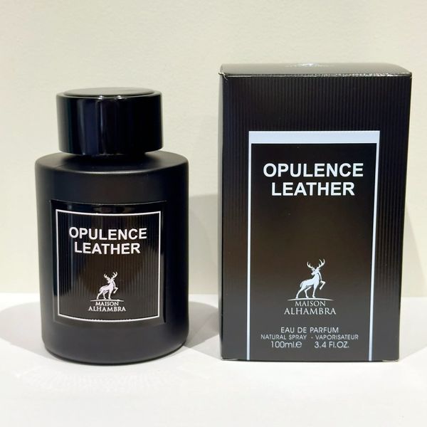 عطر بسیار باکیفیت مردانه آمبر لدر الحمبرا - 100 میل - هولوگرام اورجینال