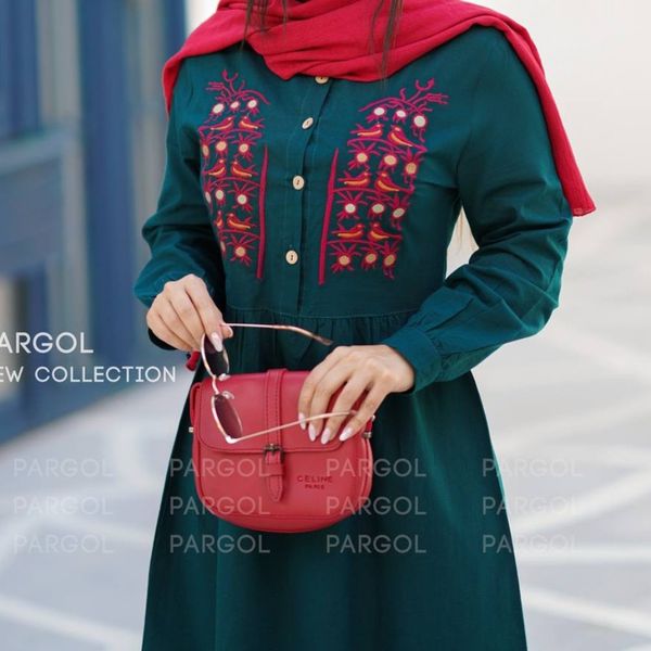 پیراهن زنانه و دخترانه بلند هما