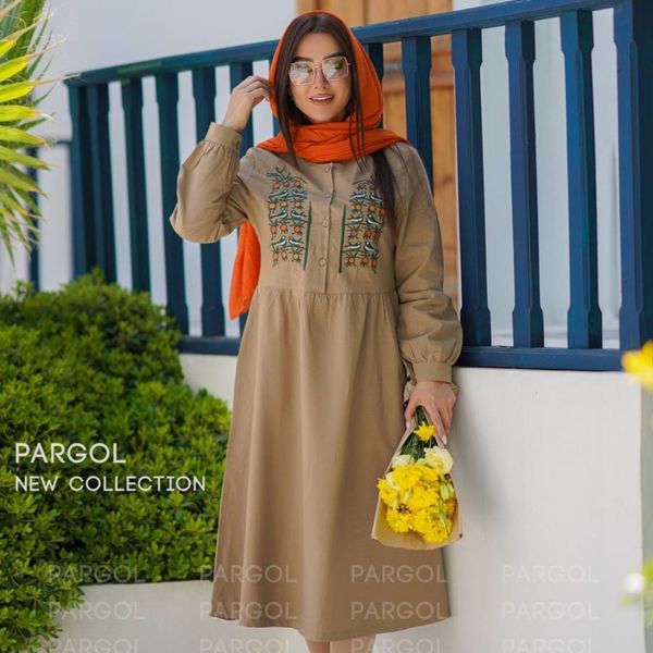 پیراهن زنانه و دخترانه بلند هما