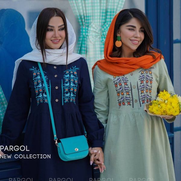 پیراهن زنانه و دخترانه بلند هما