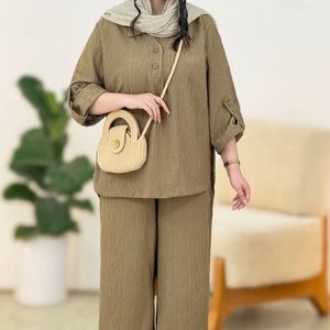 خرید آنلاین شومیز شلوار مانلی