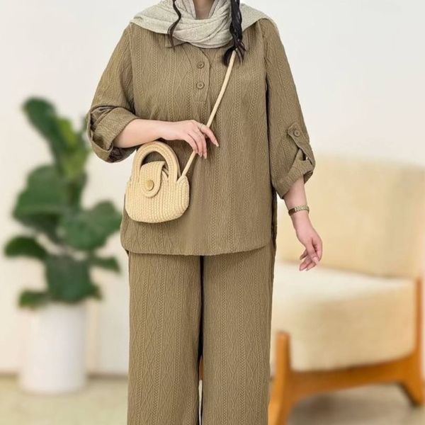 شومیز شلوار مانلی